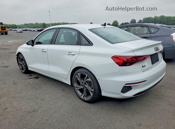 WAUGUDGY0PA075417 2023 AUDI A3 White Trasero izquierdo