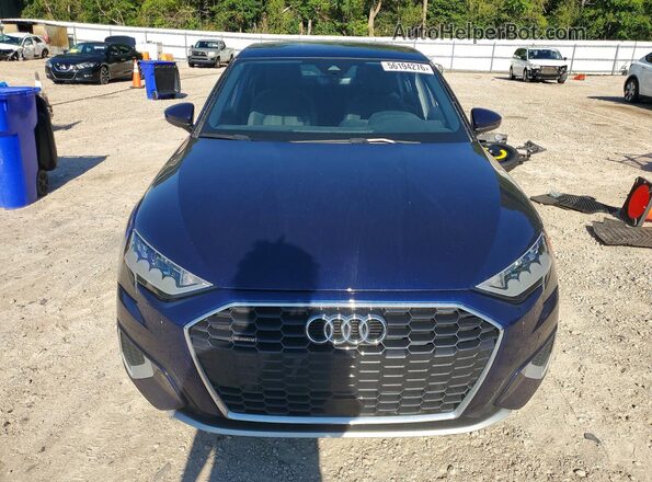 WAUGUDGY1NA096953 2022 AUDI A3 Blue Widok z przodu