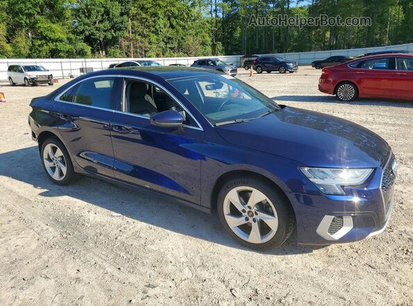 WAUGUDGY1NA096953 2022 AUDI A3 Blue Przód prawy