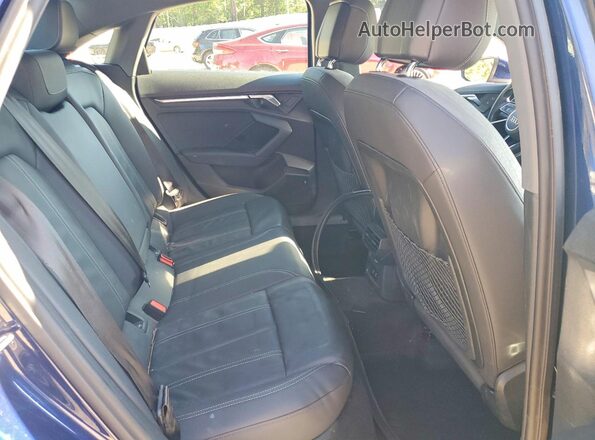 WAUGUDGY1NA096953 2022 AUDI A3 Blue Widok tylnych siedzeń