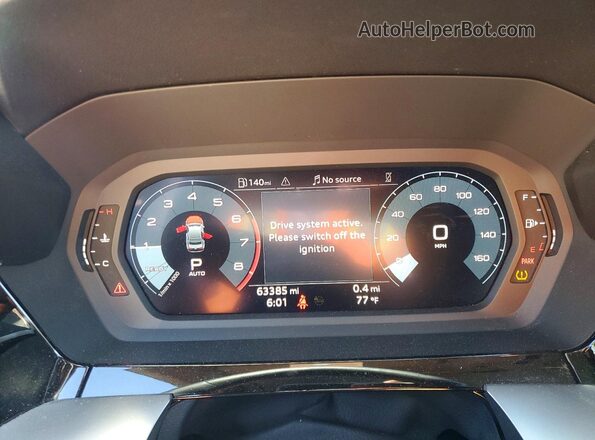 WAUGUDGY1NA096953 2022 AUDI A3 Blue Widok zestawu wskaźników