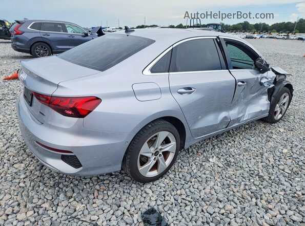 WAUGUDGY1PA141313 2023 AUDI A3 Серый Задняя правая четверть