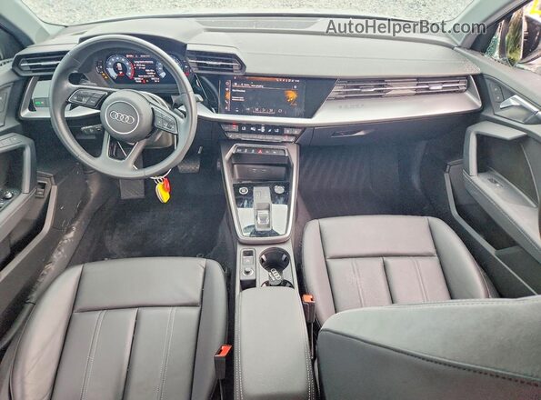 WAUGUDGY1PA141313 2023 AUDI A3 Серый Вид панели приборов