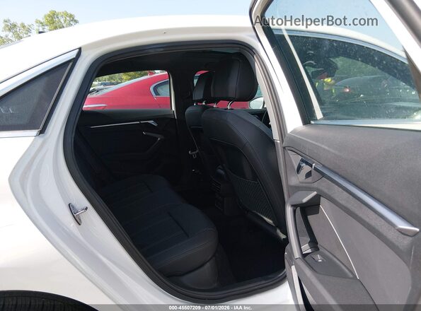 WAUGUDGY3NA020280 2022 AUDI A3 White Vista de la etiqueta del VIN