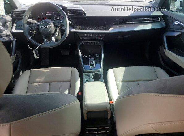 WAUGUDGY3SA039682 2025 AUDI A3 White წინა პანელის ხედი