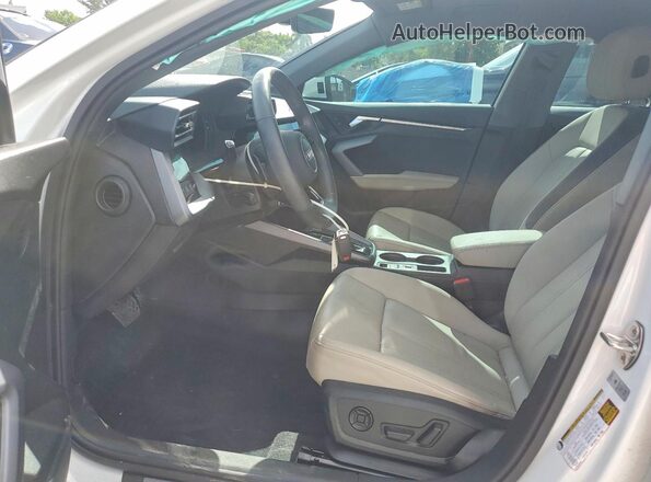 WAUGUDGY3SA039682 2025 AUDI A3 White წინა სალონის ხედი