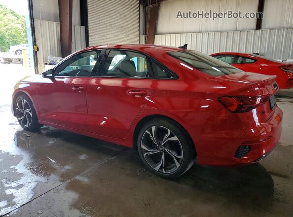 WAUGUDGY4NA105581 2022 AUDI A3 Красный Задняя левая четверть