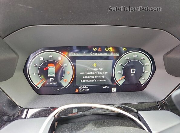 WAUGUDGY6TA023591 2026 AUDI A3 White Սարքավորումների վահանակի տեսք