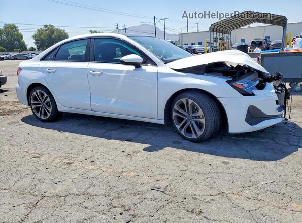 WAUGUDGY9TA052275 2026 AUDI A3 Белый Передняя правая четверть