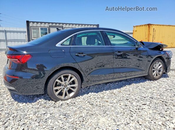 WAUGUDGYXSA040747 2025 AUDI A3 Black Հետևի աջ