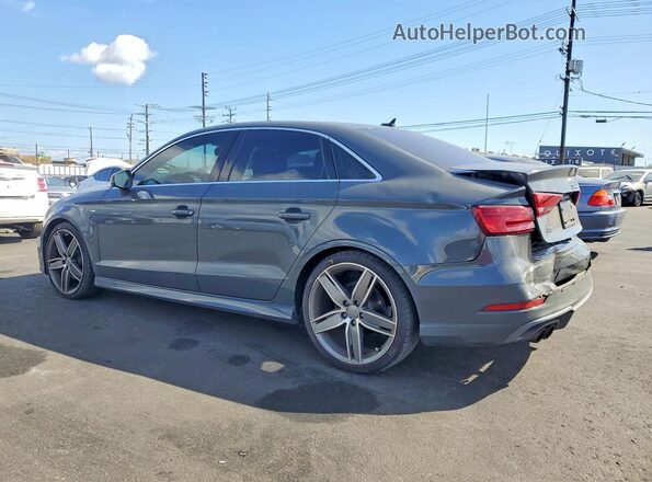WAUGUGFF2KA086929 2019 AUDI A3 Gray Trasero izquierdo