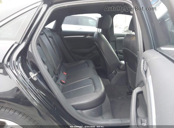 WAUGUGFF6J1019068 2018 AUDI A3 Black VIN კოდის სტიკერის ხედი