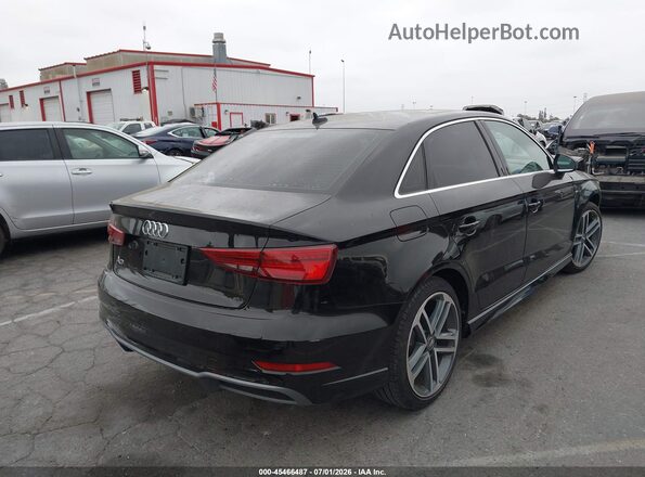 WAUGUGFF6J1019068 2018 AUDI A3 Black უკანა მარჯვენა