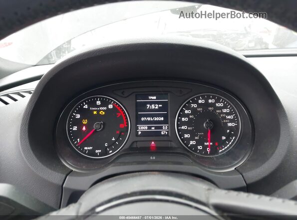 WAUGUGFF6J1019068 2018 AUDI A3 Black უკანა სავარძლების ხედი