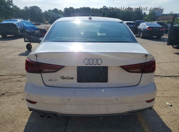WAUGUGFF6J1085667 2018 AUDI A3 White Rear view