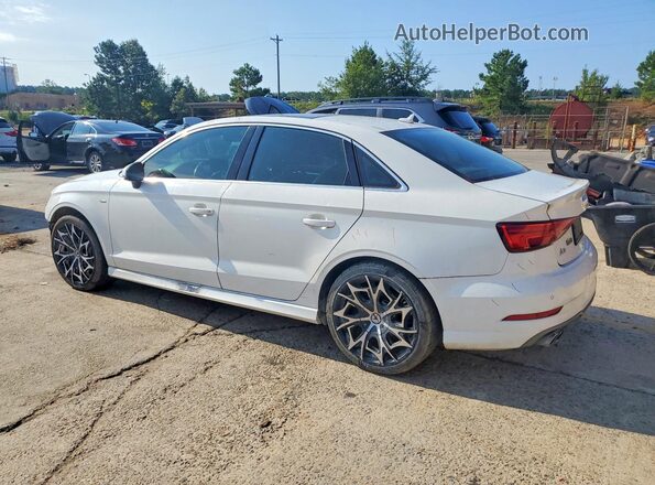WAUGUGFF6J1085667 2018 AUDI A3 White Rear left