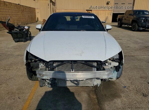 WAUGUGFF6J1085667 2018 AUDI A3 White Front view