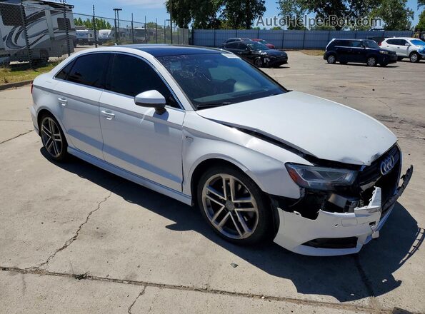 WAUGUGFF9H1030933 2017 AUDI A3 White წინა მარჯვენა