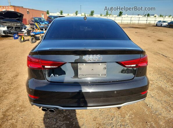 WAUGUGFF9J1006900 2018 AUDI A3 Black Rear view