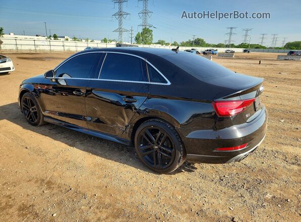 WAUGUGFF9J1006900 2018 AUDI A3 Black Rear left