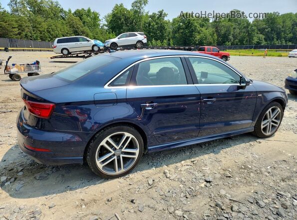 WAUGUGFFXH1040841 2017 AUDI A3 Blue Trasero derecho