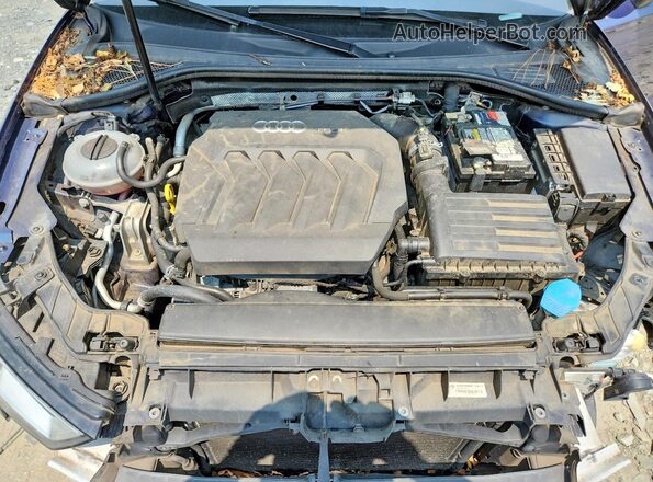 WAUGUGFFXH1040841 2017 AUDI A3 Blue Vista interior trasera