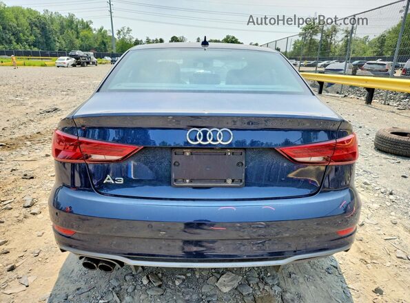 WAUGUGFFXH1040841 2017 AUDI A3 Blue Vista trasera