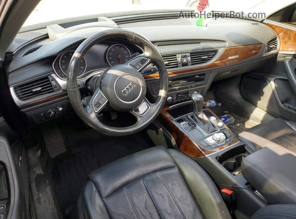 WAUH2AFC0HN057136 2017 AUDI A6 Silver Vista del salpicadero
