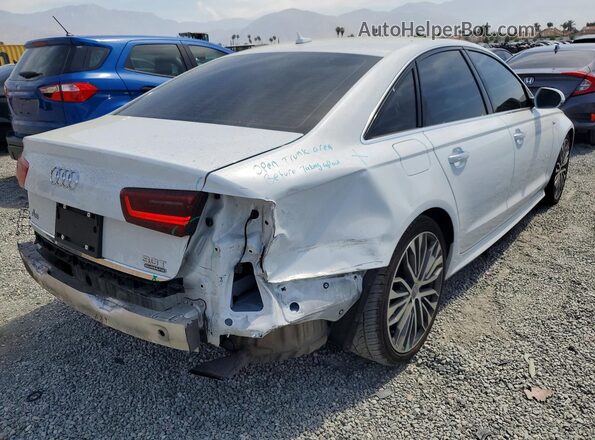 WAUH2AFC2HN006611 2017 AUDI A6 White უკანა მარჯვენა