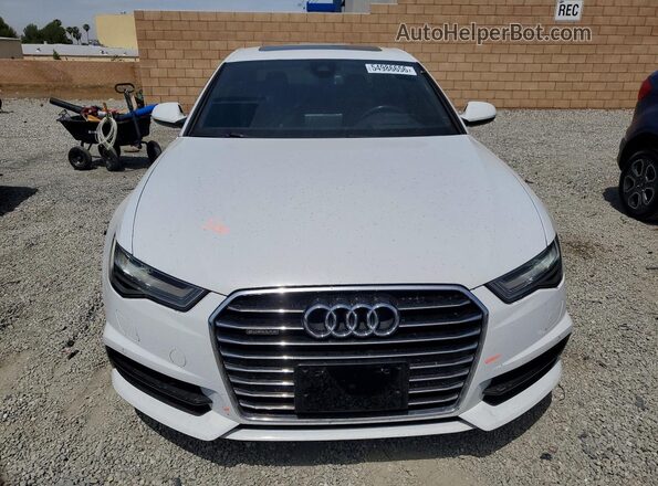 WAUH2AFC2HN006611 2017 AUDI A6 White წინა ხედი