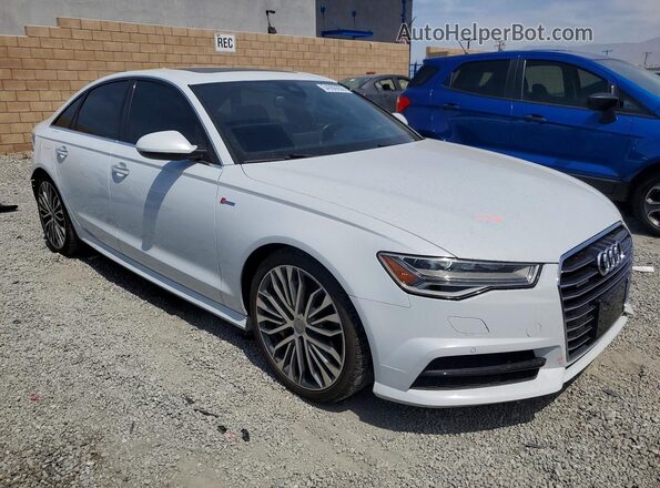 WAUH2AFC2HN006611 2017 AUDI A6 White წინა მარჯვენა