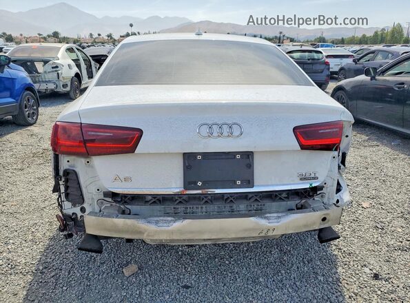 WAUH2AFC2HN006611 2017 AUDI A6 White უკანა ხედი