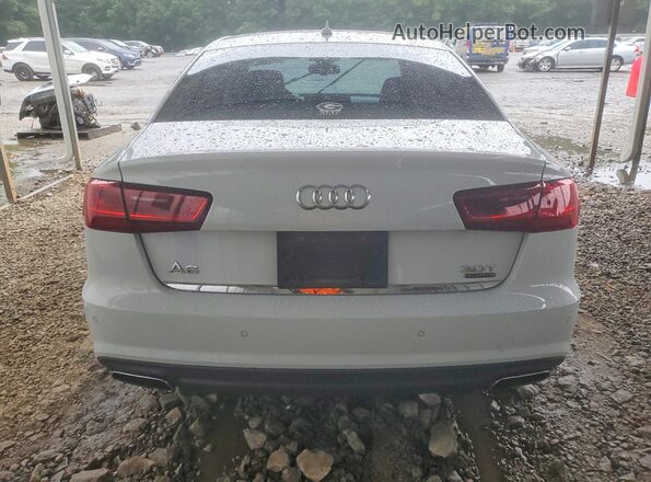 WAUH2AFC2HN042217 2017 AUDI A6 White Rear view