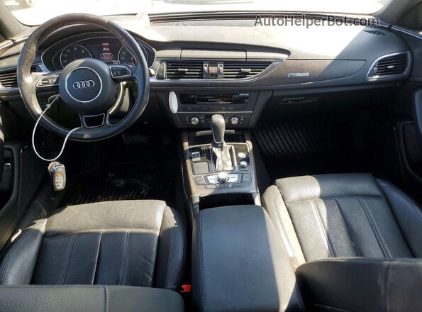 WAUH2AFC5HN117315 2017 AUDI A6 Gray Вид панелі приладів