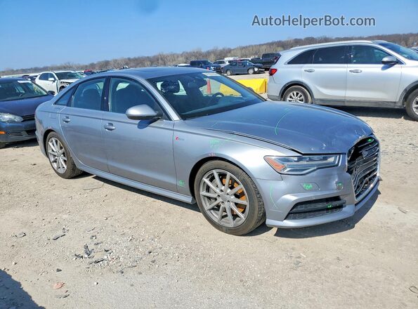 WAUH2AFC5HN117315 2017 AUDI A6 Gray Передня права чверть