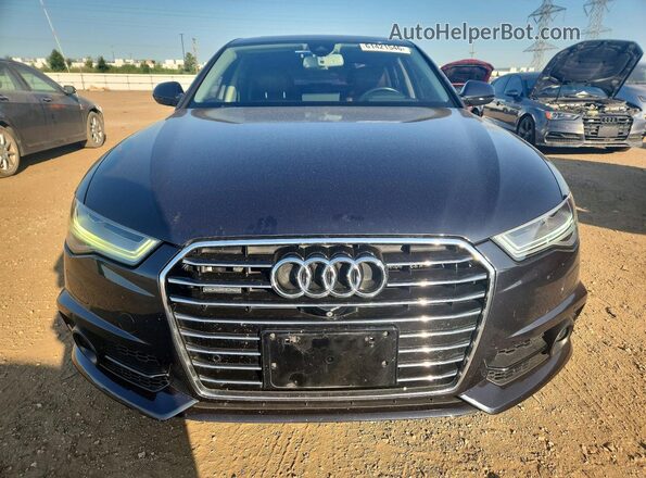 WAUH2AFC8HN057238 2017 AUDI A6 Black Դիմացի տեսք