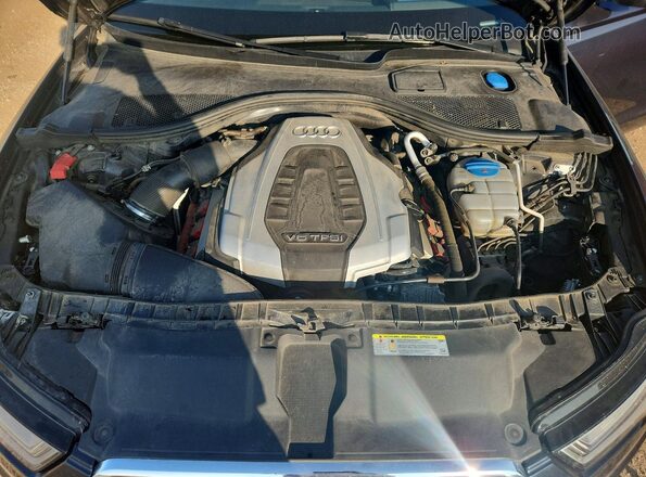 WAUH2AFC8HN057238 2017 AUDI A6 Black Սալոնի հետևի տեսք