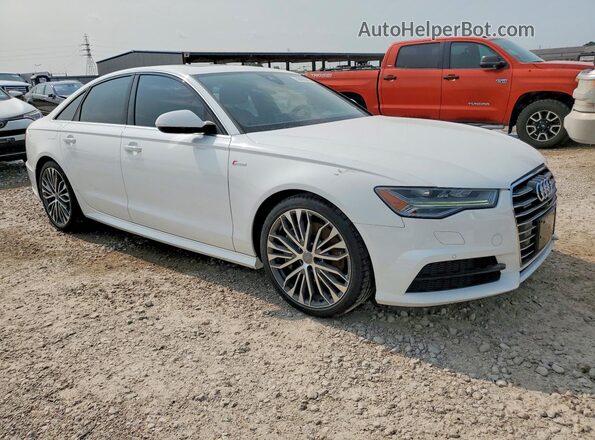 WAUH3AFC4JN050208 2018 AUDI A6 Белый Передняя правая четверть