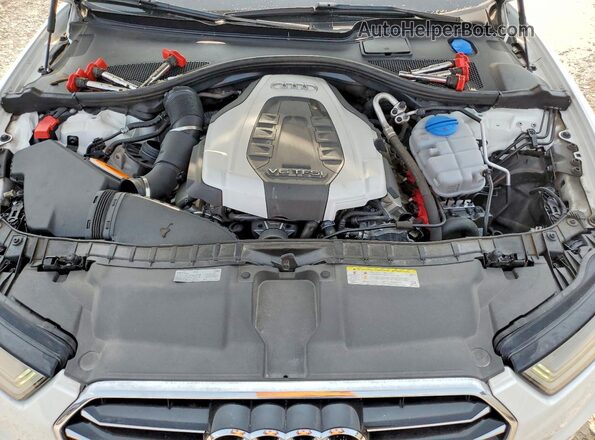 WAUH3AFC4JN050208 2018 AUDI A6 Белый Вид задней части салона