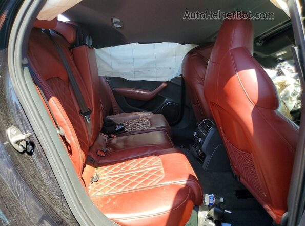 WAUHFAFC5JN003244 2018 AUDI S6 Blue უკანა სავარძლების ხედი