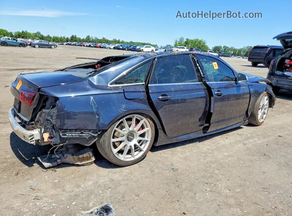 WAUHFAFC5JN003244 2018 AUDI S6 Blue უკანა მარჯვენა