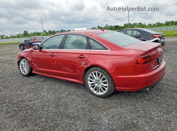 WAUHFAFC8GN073359 2016 AUDI A6 Red Tył lewy