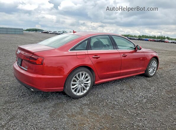 WAUHFAFC8GN073359 2016 AUDI A6 Red Tył prawy