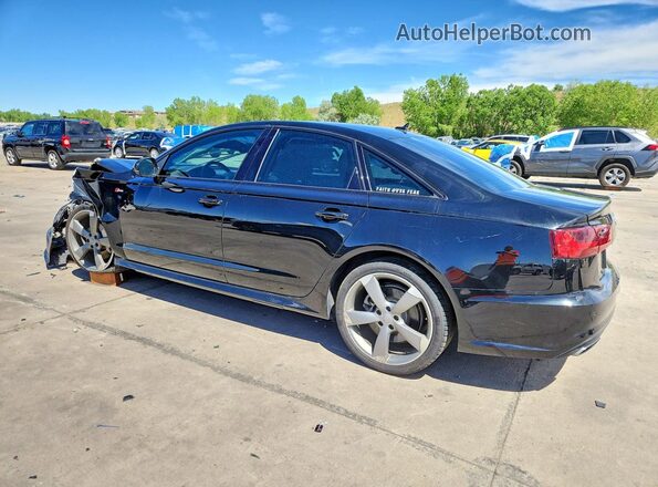 WAUHGAFC0GN017154 2016 AUDI A6 Black Задня ліва чверть