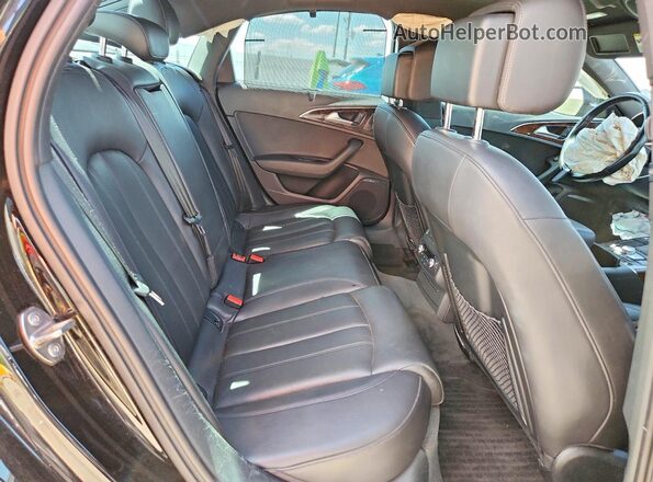 WAUHGAFC0GN017154 2016 AUDI A6 Black Вид задніх сидінь