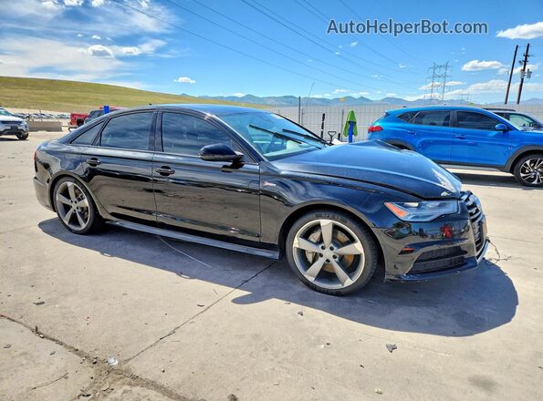 WAUHGAFC0GN017154 2016 AUDI A6 Black Передня права чверть