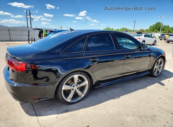 WAUHGAFC0GN017154 2016 AUDI A6 Black Задня права чверть