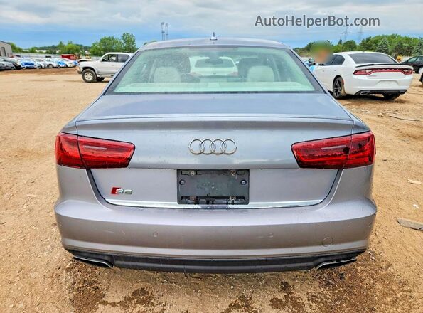 WAUHGAFC0GN065169 2016 AUDI A6 Серый Вид сзади