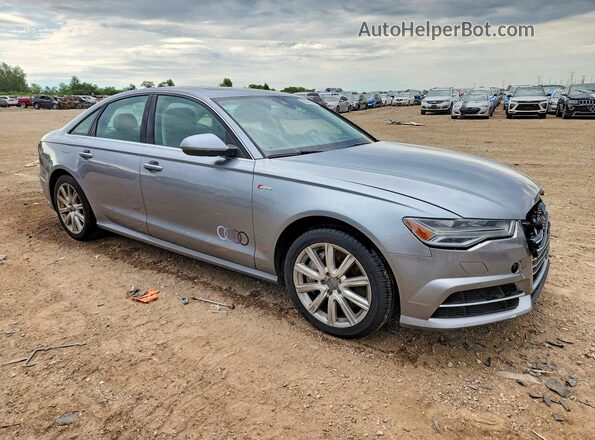 WAUHGAFC0GN065169 2016 AUDI A6 Серый Передняя правая четверть