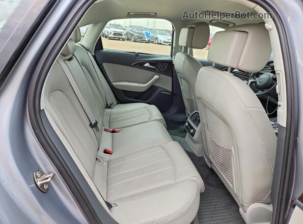 WAUHGAFC0GN065169 2016 AUDI A6 Серый Вид задних сидений